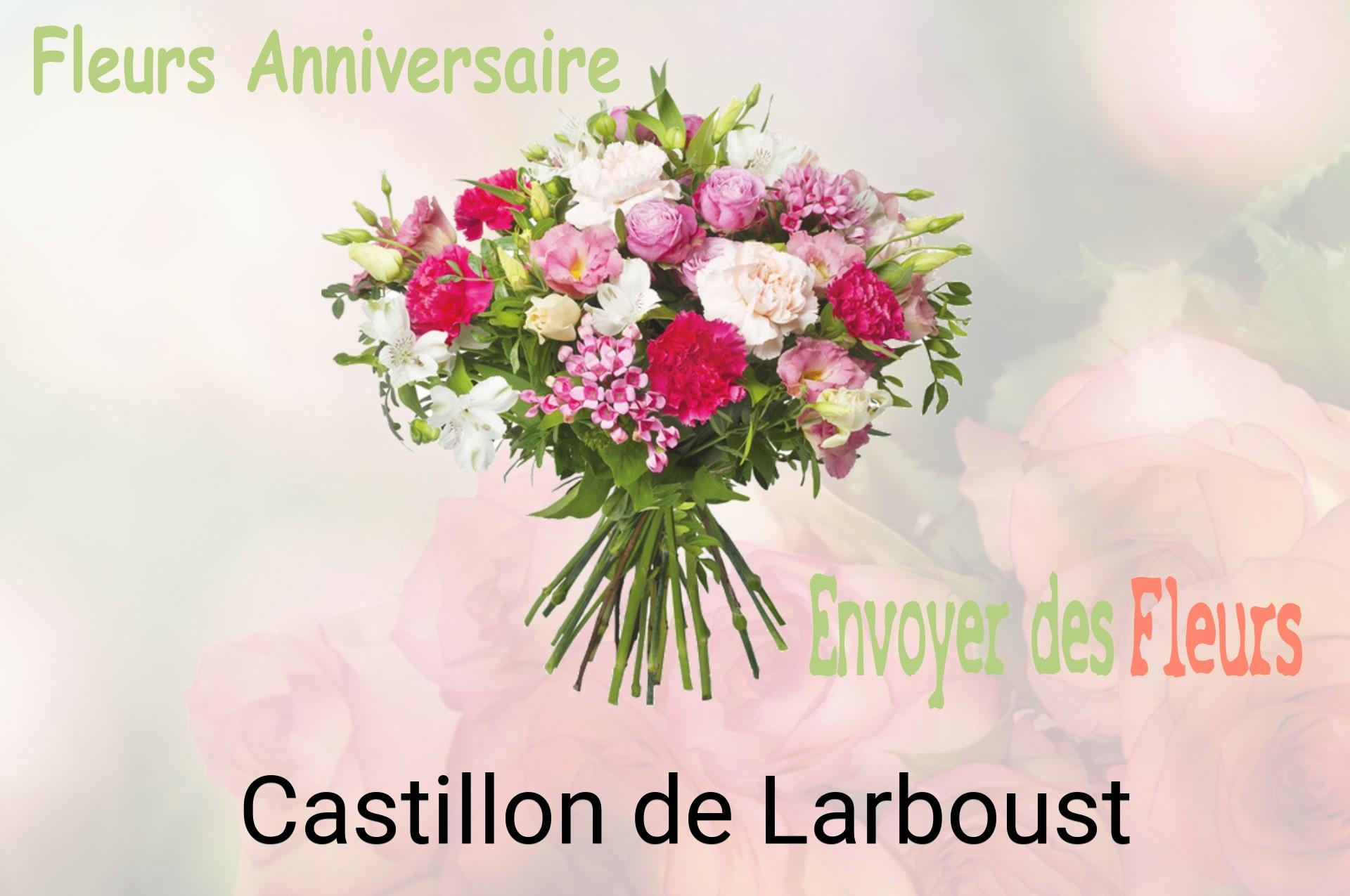 Bouquet de fleurs d’anniversaire livré à Castillon-de-Larboust